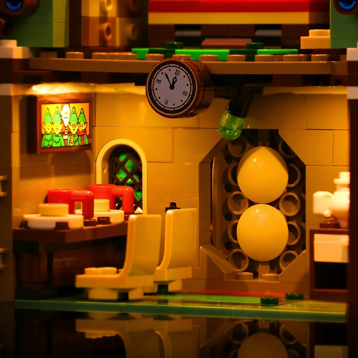Light Kit for LEGO® Icons Elf Club House #10275 Remote Control