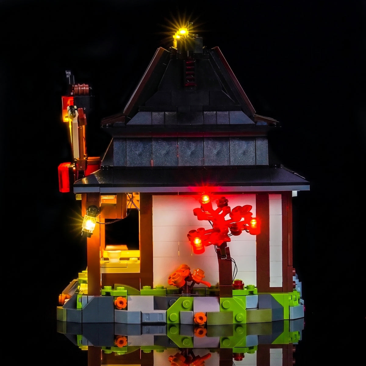LED-Beleuchtungsset für LEGO® 15-jähriges Jubiläum der Vier-Waffen-Schmiede #71858
