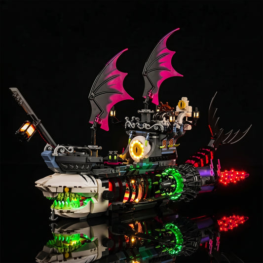 Light Kit for LEGO® DREAMZzz Nightmare Shark Ship #71469