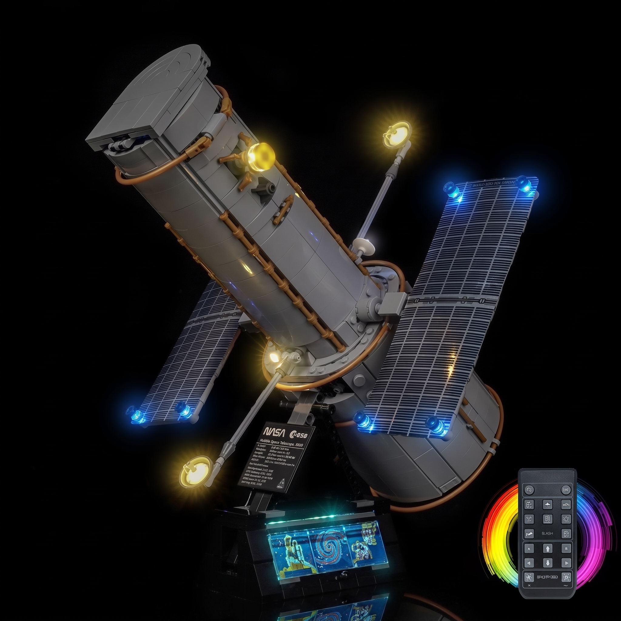 Kit LED pour LEGO® Le télescope spatial Hubble #11382