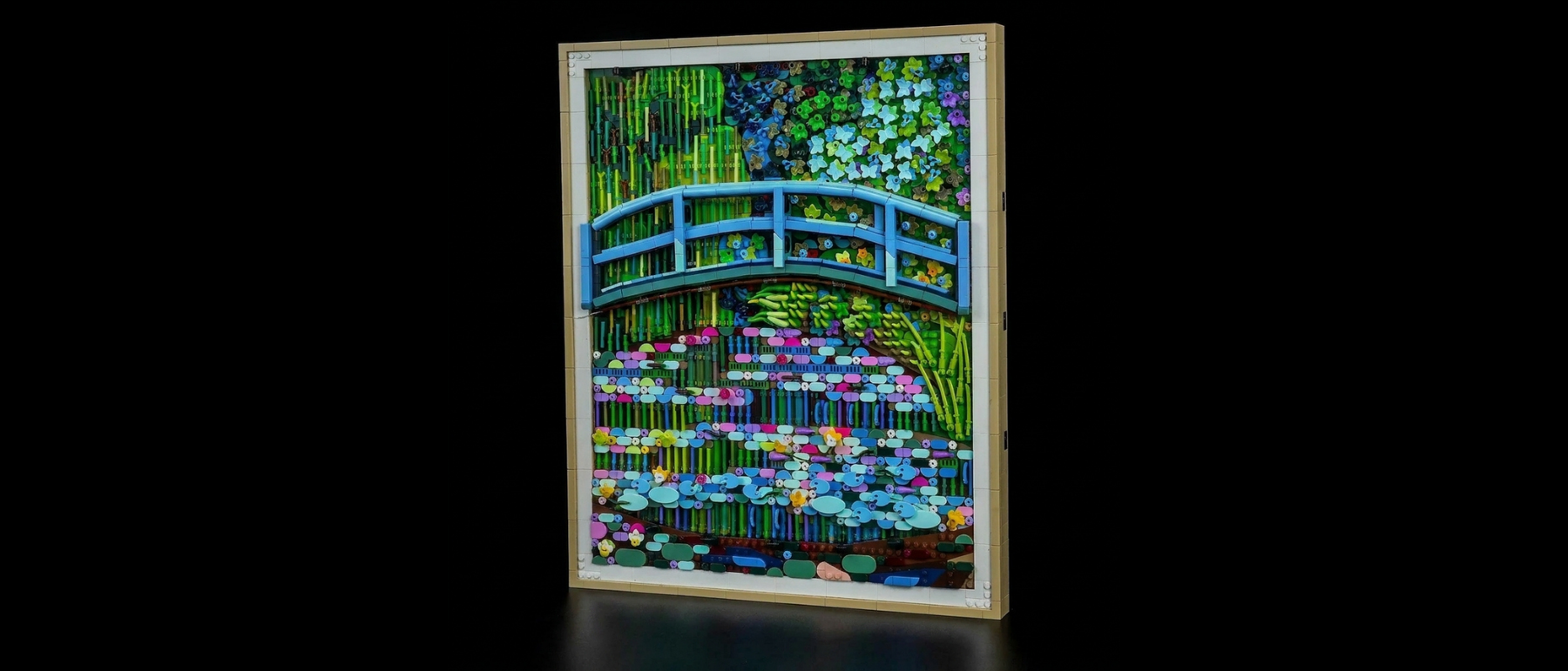 LED-Beleuchtungsset für LEGO® Claude Monet – Brücke über einen Seerosenteich #31220 — standard build, without the LED light kit