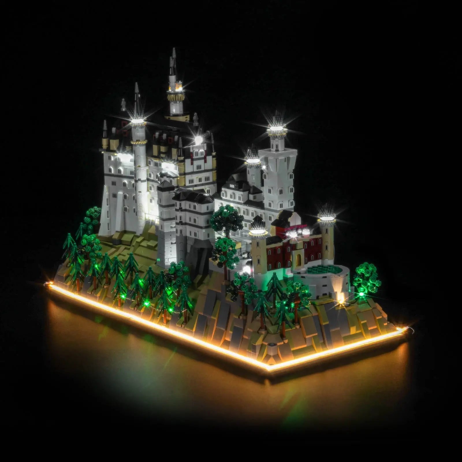 Light Kit for LEGO® Architecture Neuschwanstein Castle 21063 - Bright My Bricks