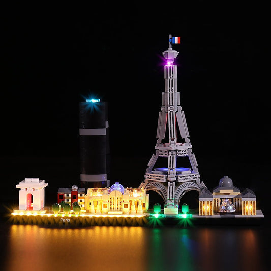 Light Kit for LEGO® Architecture Paris 21044 - Bright My Bricks