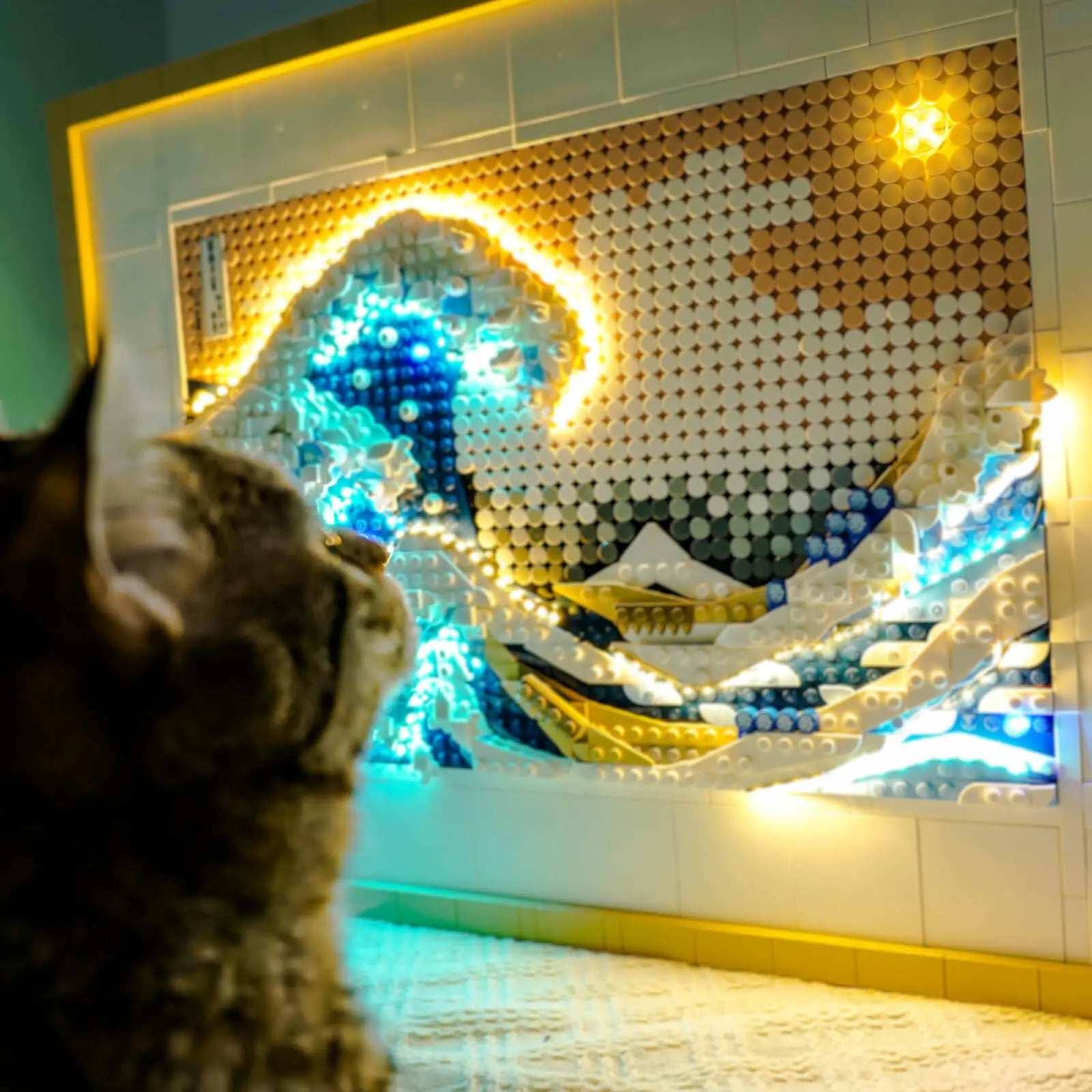 Light Kit for LEGO® Art Hokusai – The Great Wave #31208