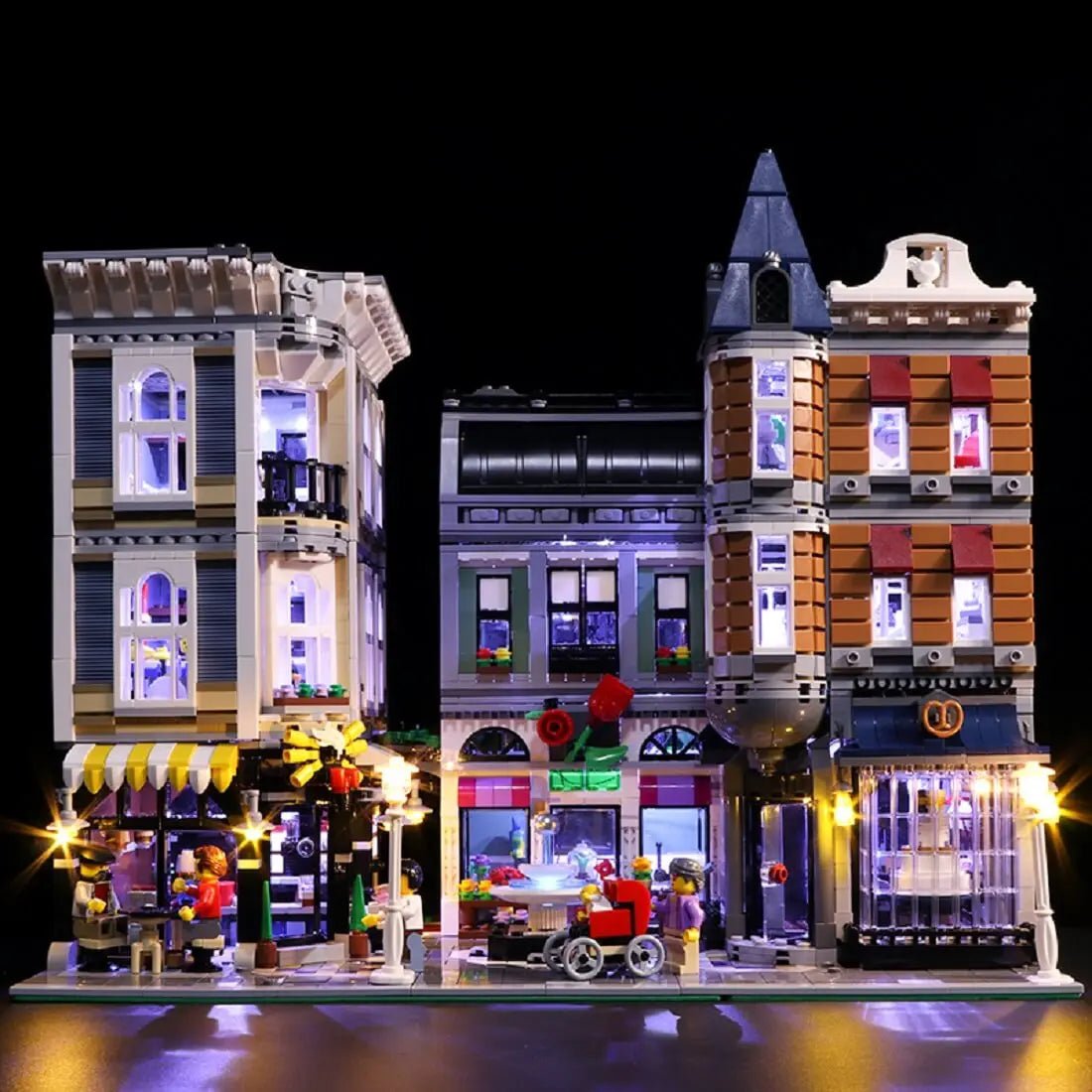 Light Kit for LEGO® Icons Assembly Square #10255