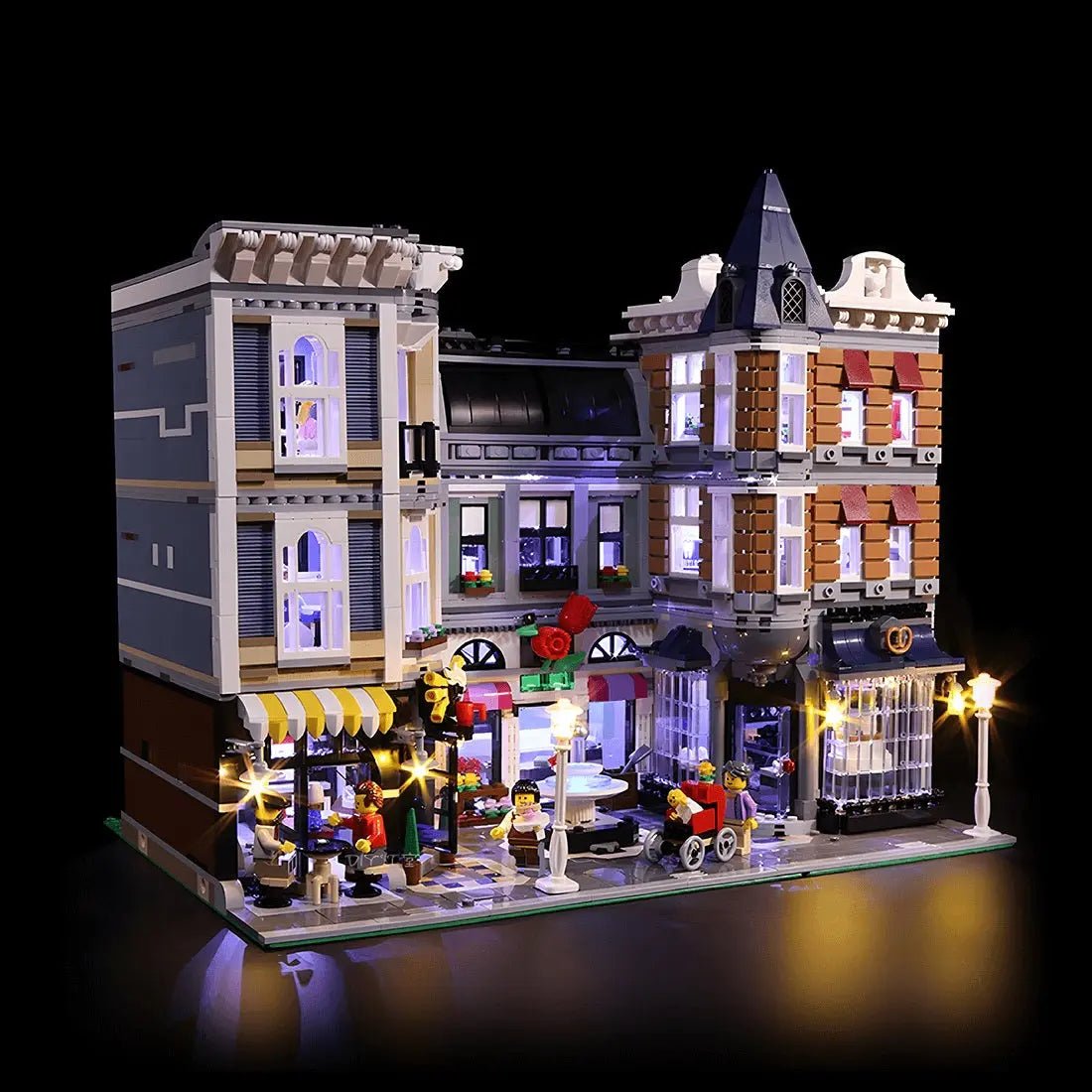 Light Kit for LEGO® Icons Assembly Square #10255