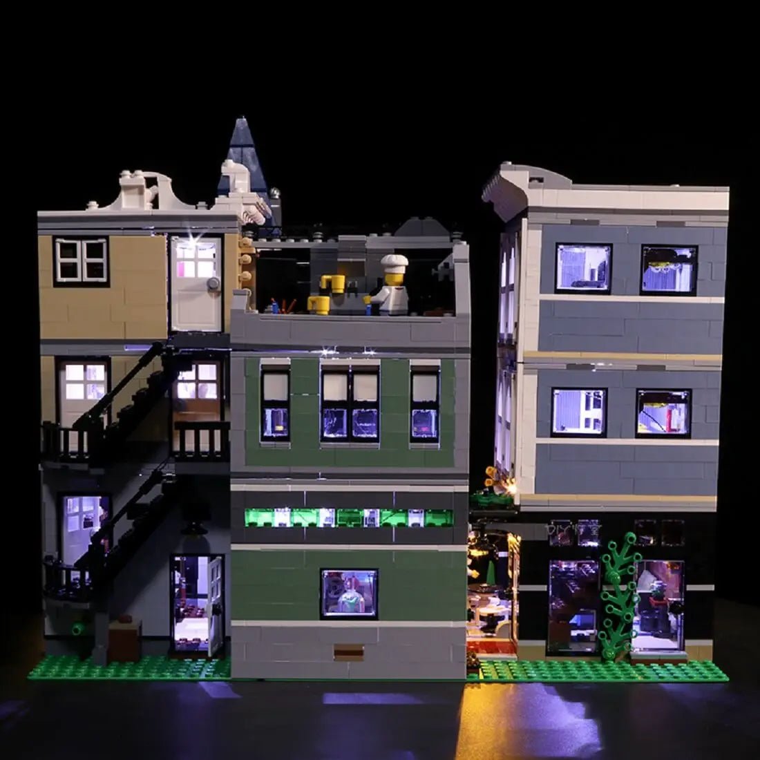 Light Kit for LEGO Assembly Square 10255 - Bright My Bricks