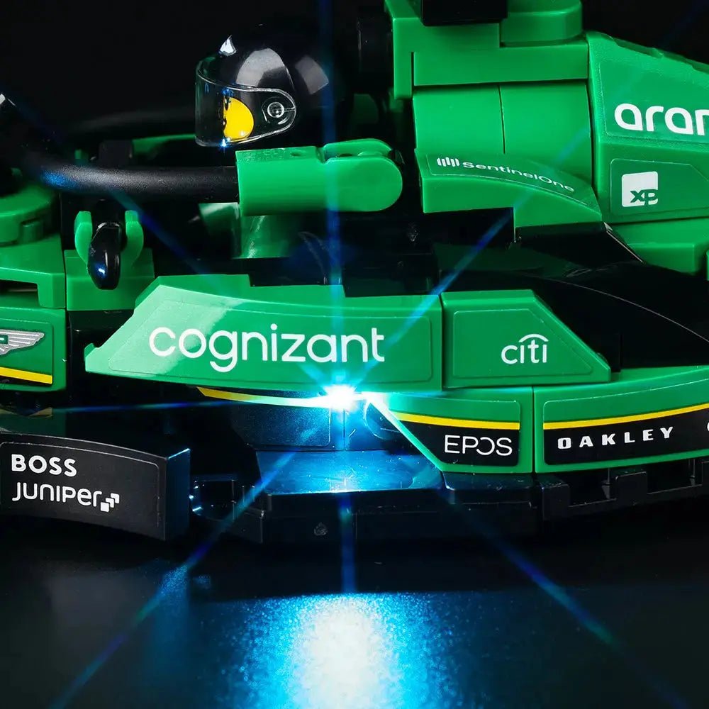 Light Kit for LEGO Aston Martin Safety Car & AMR23 76925 - Bright My Bricks
