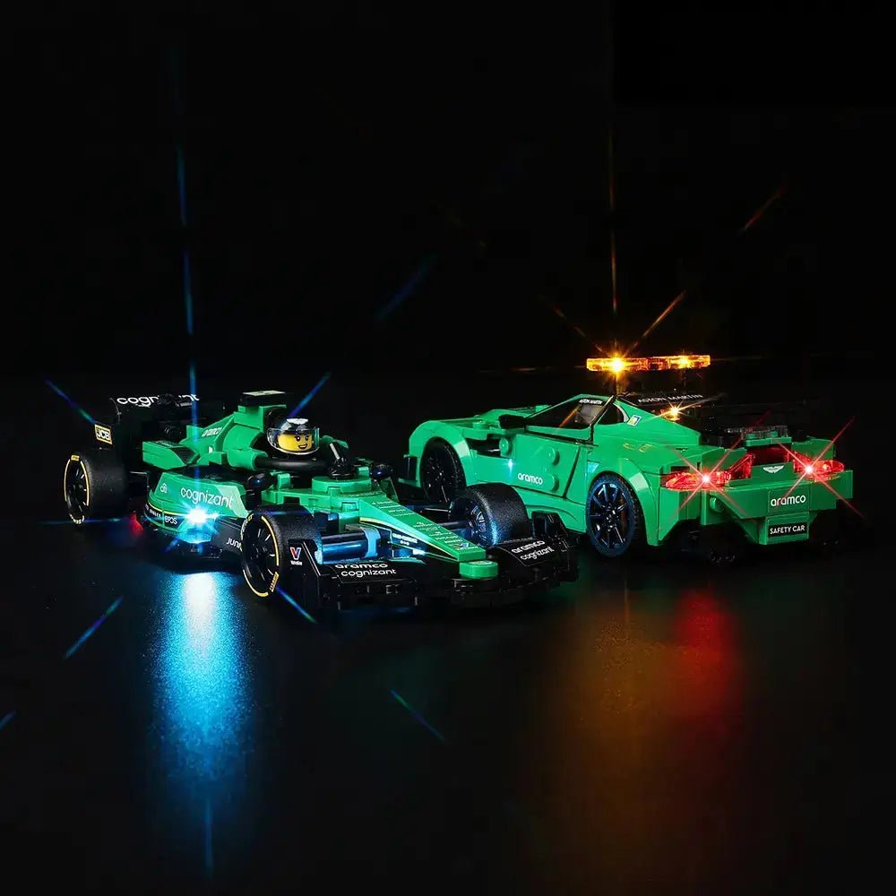 Light Kit for LEGO Aston Martin Safety Car & AMR23 76925 - Bright My Bricks
