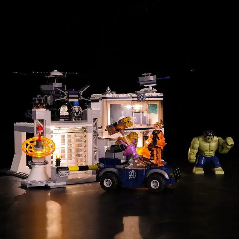 Light Kit for LEGO Avengers Compound Battle 76131 - Bright My Bricks