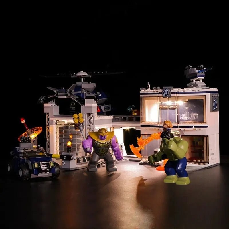 Light Kit for LEGO Avengers Compound Battle 76131 - Bright My Bricks