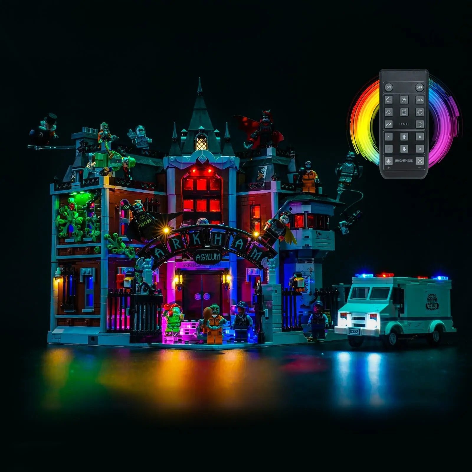 Light Kit for LEGO® Batman™ Arkham Asylum™ 76300 - Bright My Bricks