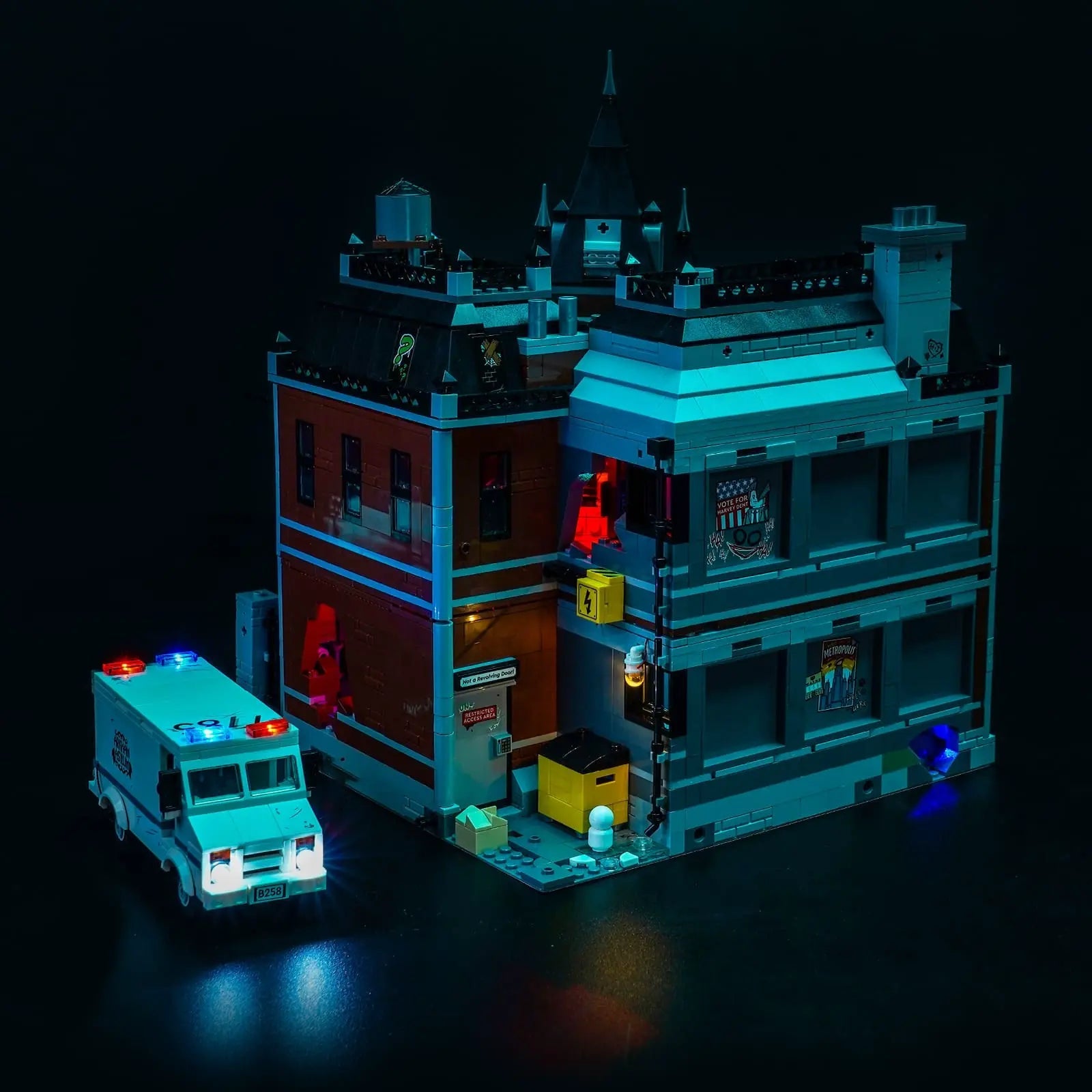 Light Kit for LEGO® Batman™ Arkham Asylum™ 76300 - Bright My Bricks