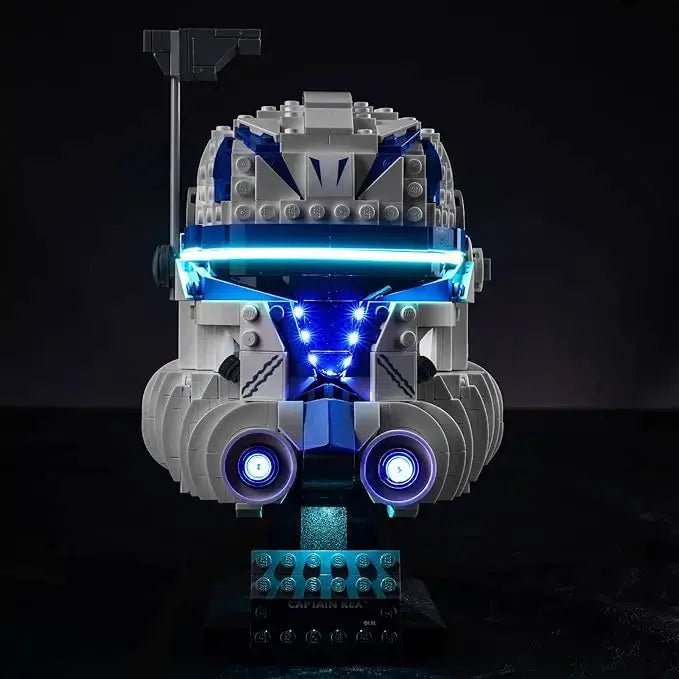 Light Kit for LEGO Captain Rex Helmet 75349 Upgraded Version - Bright My Bricks