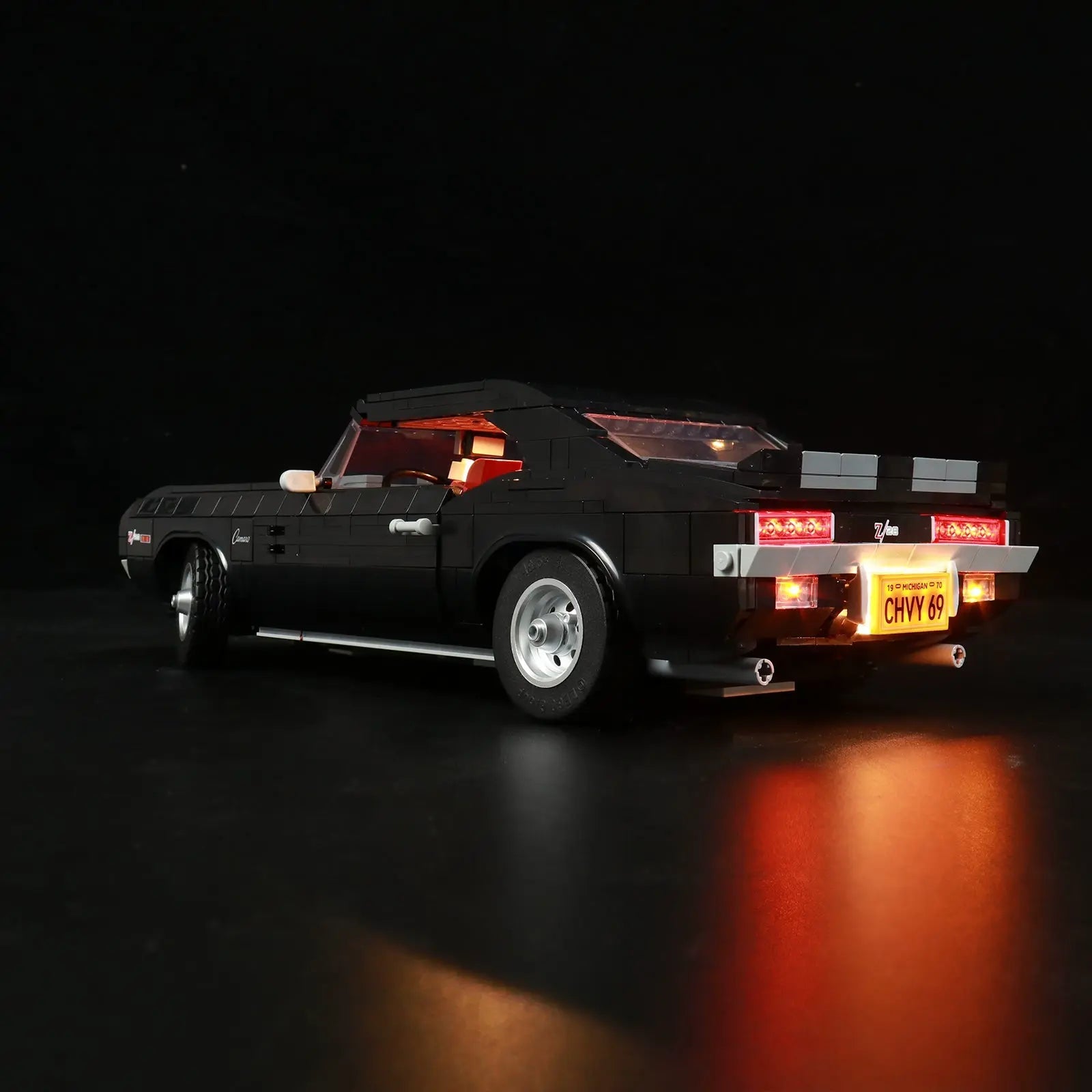Kit d'éclairage pour LEGO Chevrolet Camaro Z/28 1969 #10304