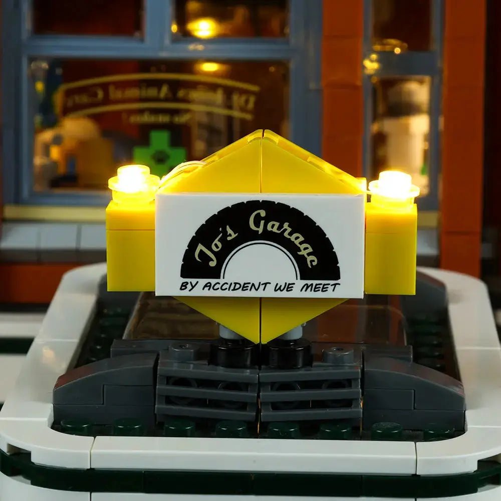 Light Kit for LEGO® Icons Corner Garage #10264