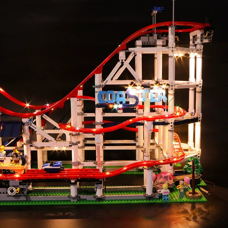 Light Kit for LEGO Creator Expert Roller Coaster 10261 - Bright My Bricks