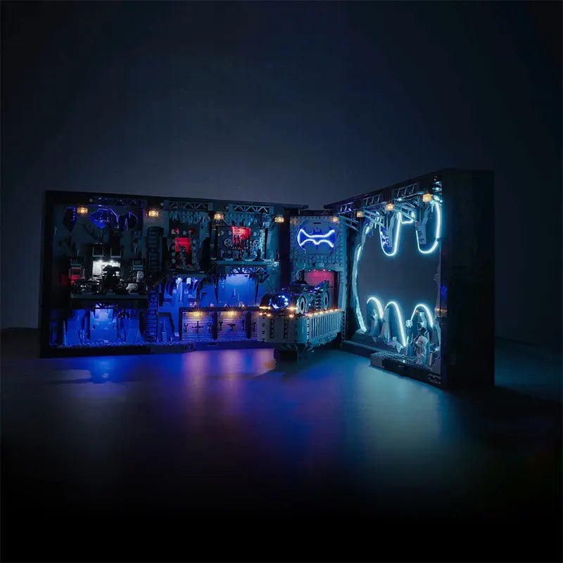 Light Kit for LEGO® DC Batcave™ – Shadow Box 76252 - Bright My Bricks