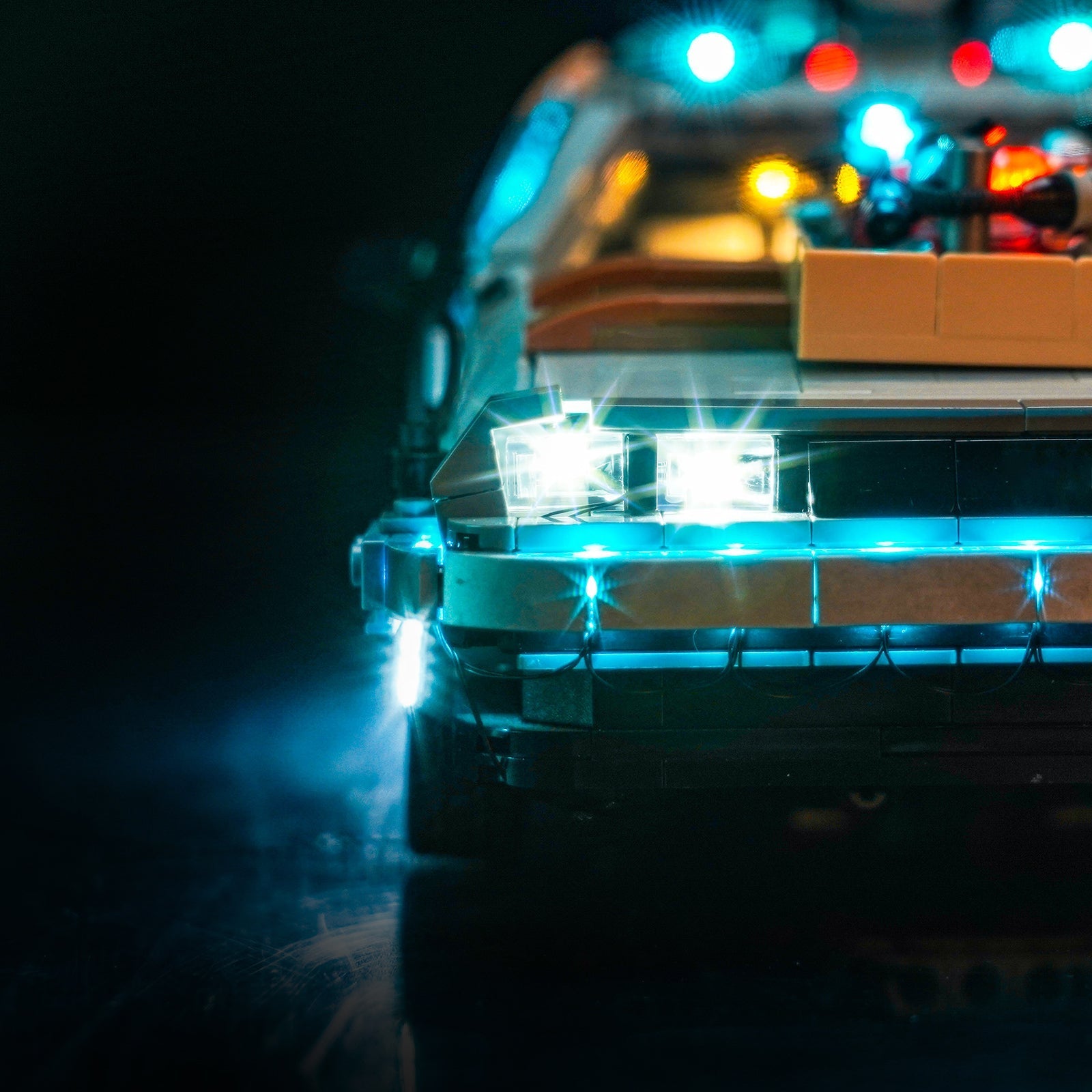 Light Kit for LEGO® DeLorean Time Machine 10300 2.0 - Bright My Bricks