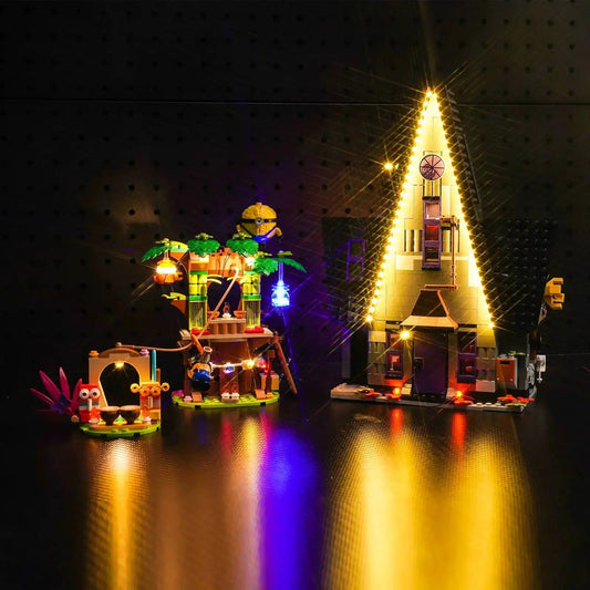 Light Kit for LEGO Despicable Me 4 Minions and Gru’s Family Mansion 75583 - Bright My Bricks