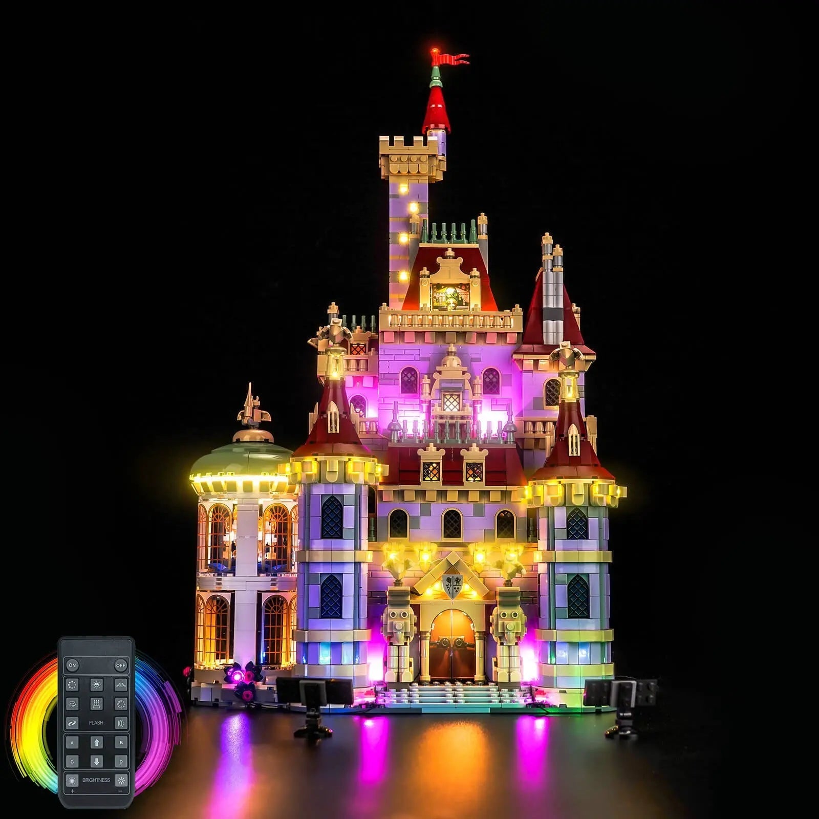 Light Kit for LEGO Disney Beauty and the Beast Castle 43263 - Bright My Bricks