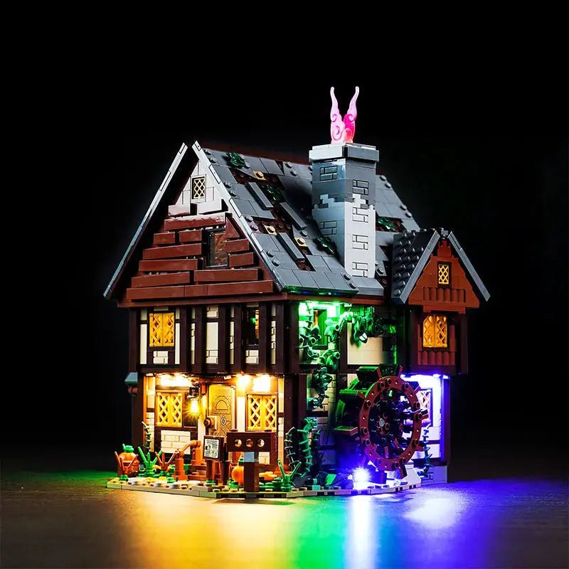 Light Kit for LEGO Disney Hocus Pocus: The Sanderson Sisters' Cottage 21341 - Bright My Bricks