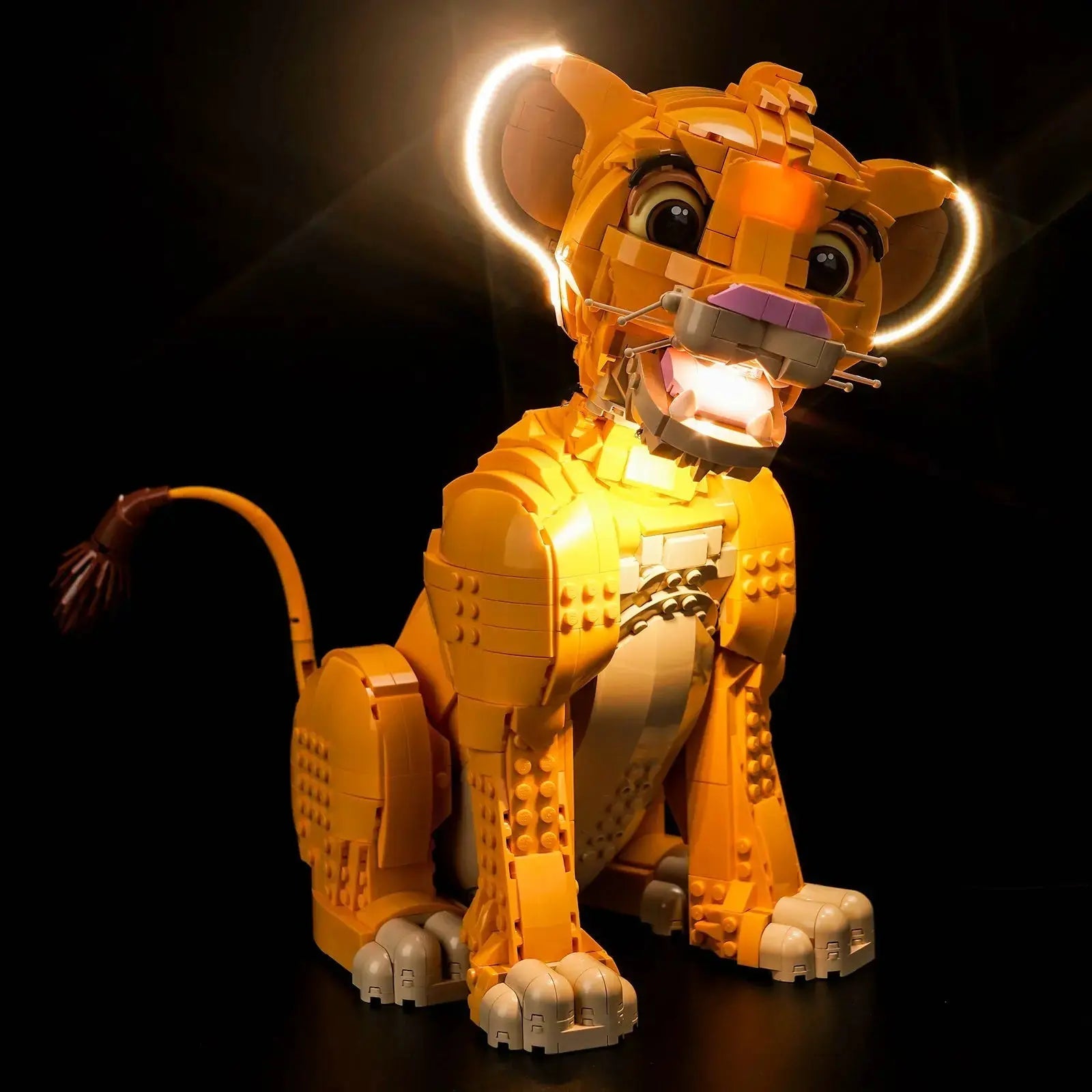Light Kit for LEGO Disney Young Simba the Lion King 43247 - Bright My Bricks
