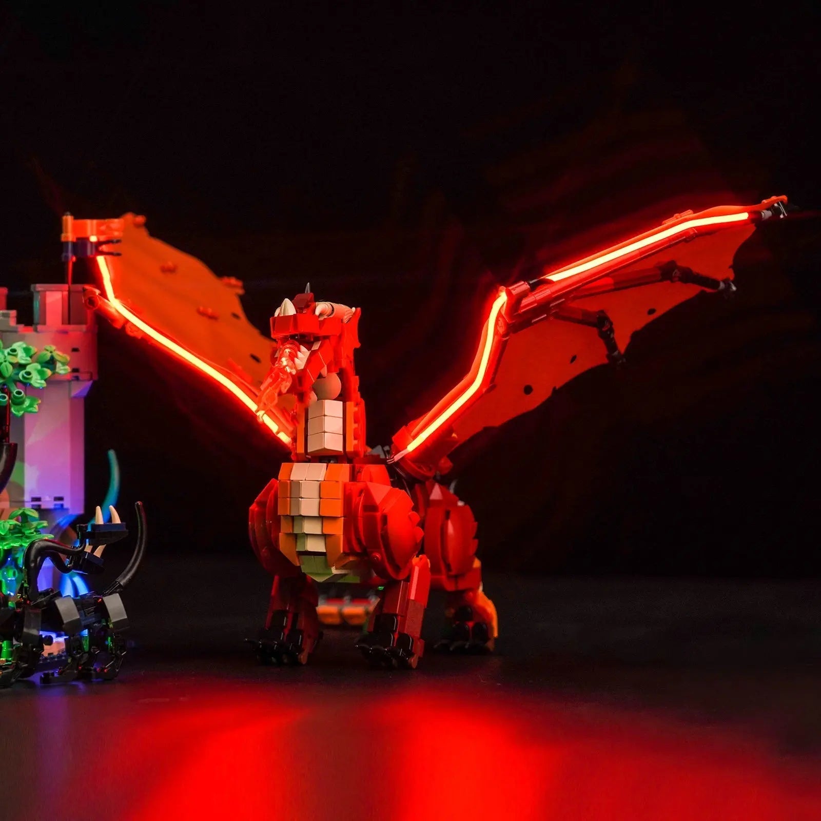 Light Kit for LEGO Dungeons & Dragons: Red Dragon's Tale 21348 - Bright My Bricks