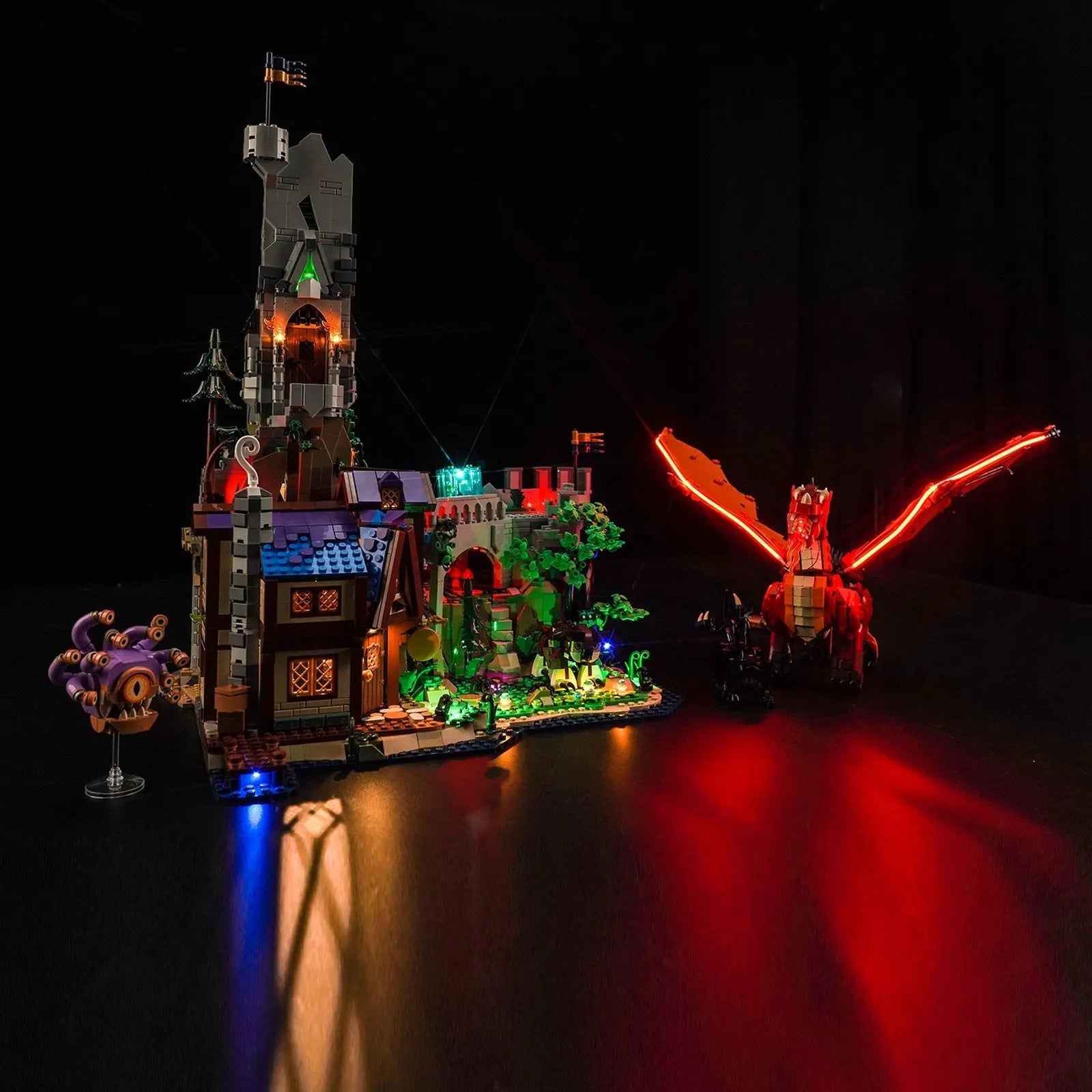 Light Kit for LEGO Dungeons & Dragons: Red Dragon's Tale 21348 - Bright My Bricks