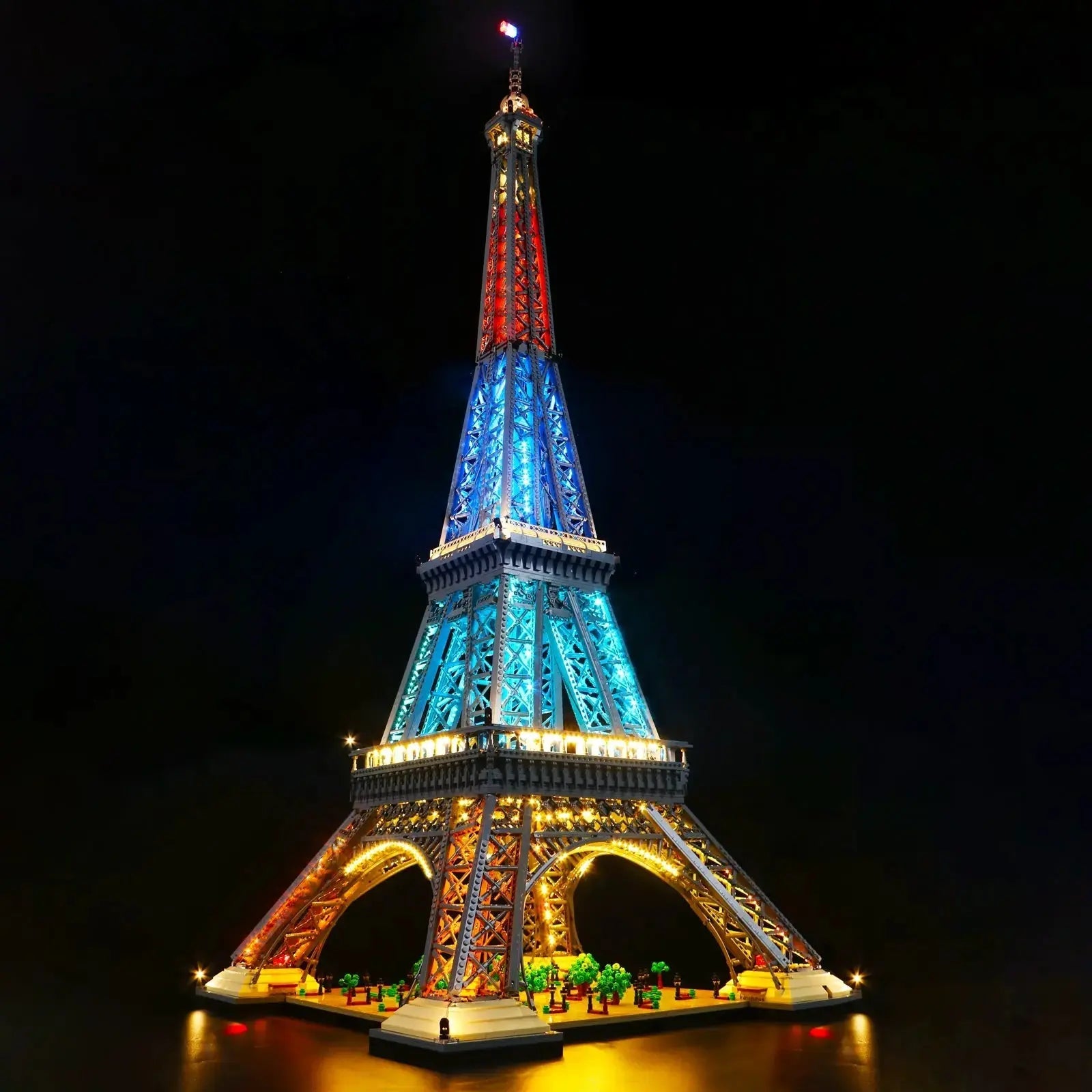Kit d'éclairage multicolore pour LEGO® Tour Eiffel #10307
