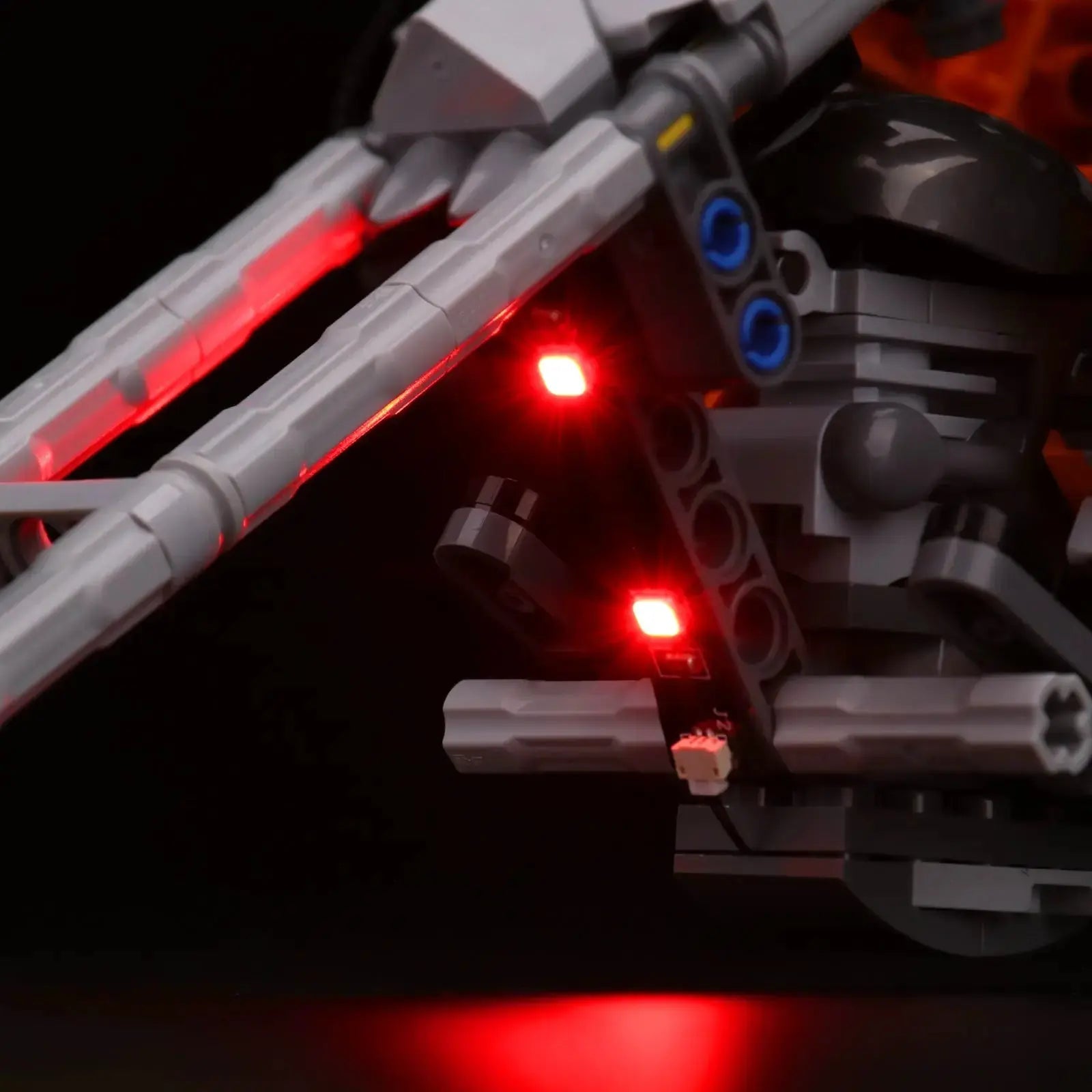 Light Kit for LEGO Ghost Rider Mech & Bike 76245 - Bright My Bricks
