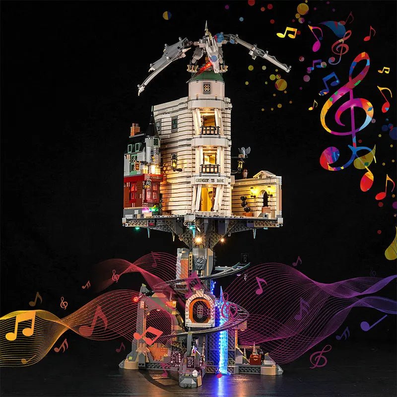 Light Kit for LEGO Gringotts Wizarding Bank – Collectors' Edition 76417 - Bright My Bricks