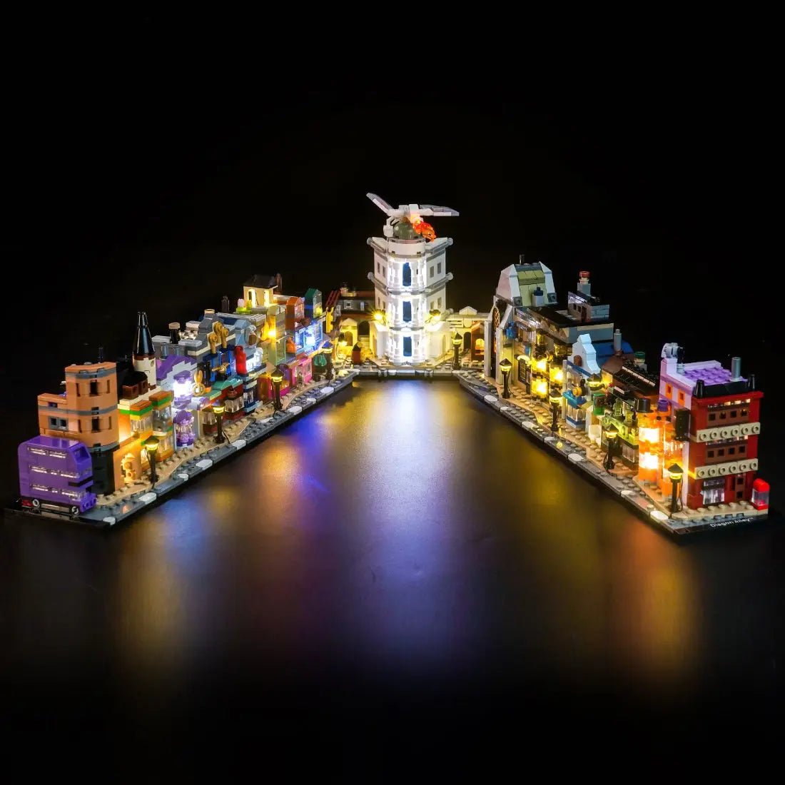 Light Kit for LEGO® Harry Potter™ Diagon Alley™: Wizarding Shops 76444 - Bright My Bricks