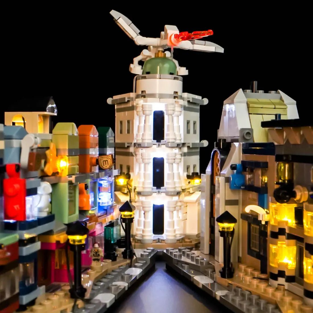 Light Kit for LEGO® Harry Potter™ Diagon Alley™: Wizarding Shops 76444 - Bright My Bricks