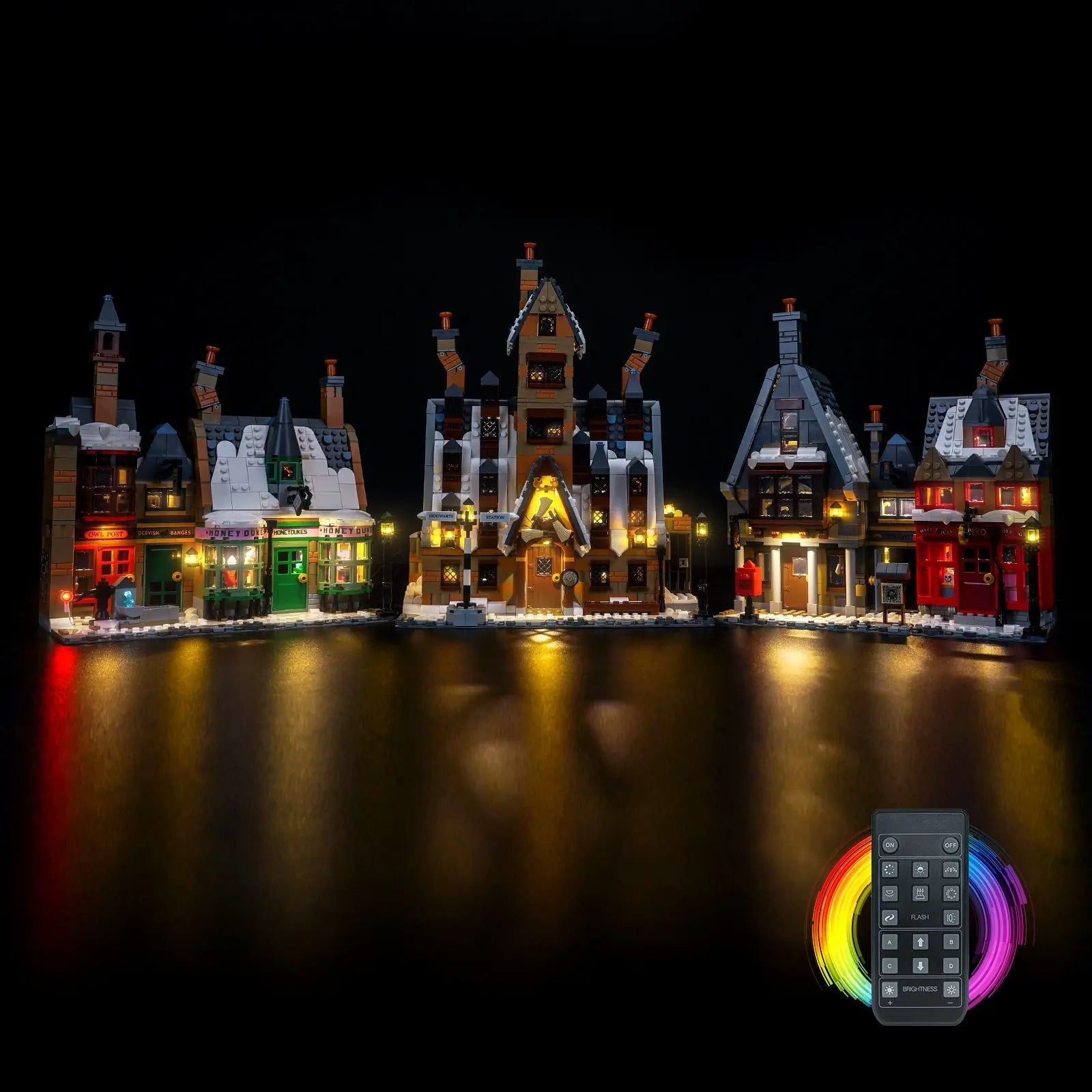 Light Kit for LEGO® Harry Potter™ Hogsmeade Village – Collectors' Edition 76457 - Bright My Bricks