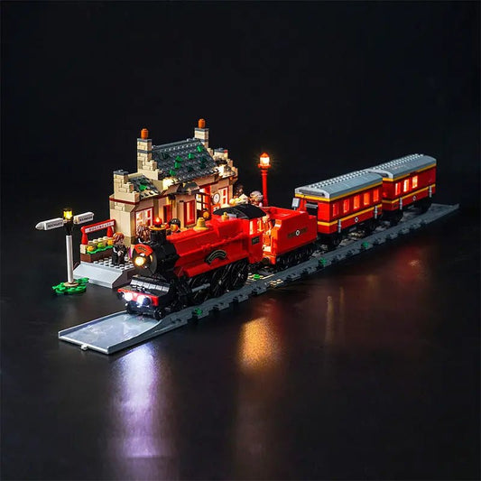 Light Kit for LEGO® Harry Potter Hogwarts Express & Hogsmeade Station 76423 - Bright My Bricks