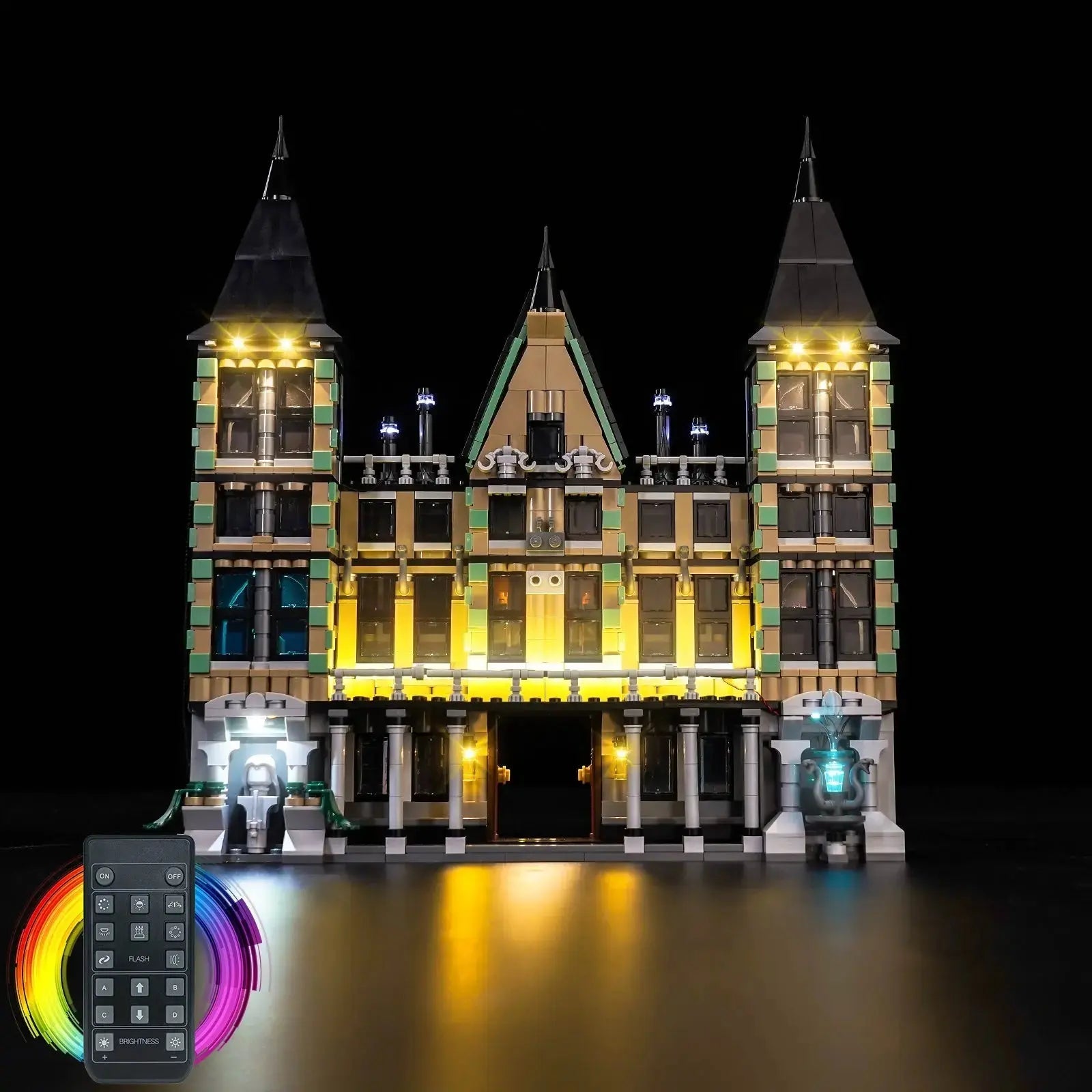 Light Kit for LEGO Harry Potter Malfoy Manor 76453 - Bright My Bricks