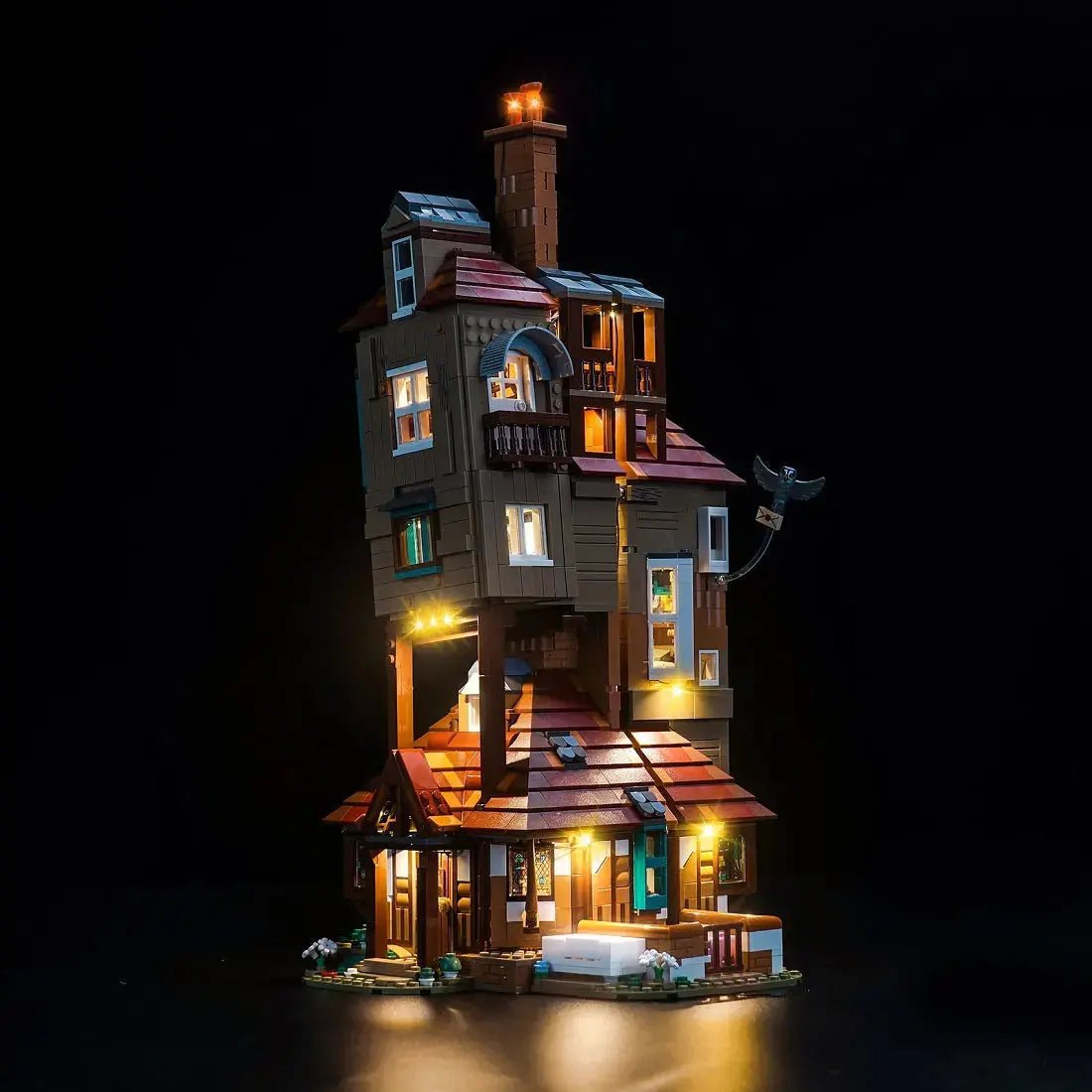 Light Kit for LEGO Harry Potter The Burrow – Collectors' Edition 76437 - Bright My Bricks