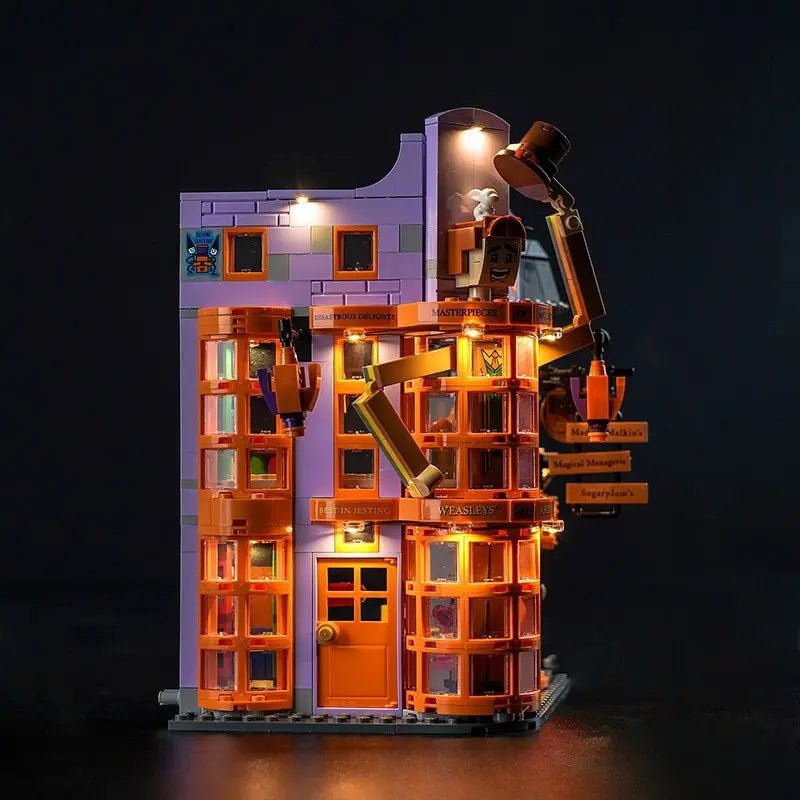 Beleuchtungsset für LEGO® Harry Potter™ Weasleys Zauberhafte Zauberscherze™ #76422