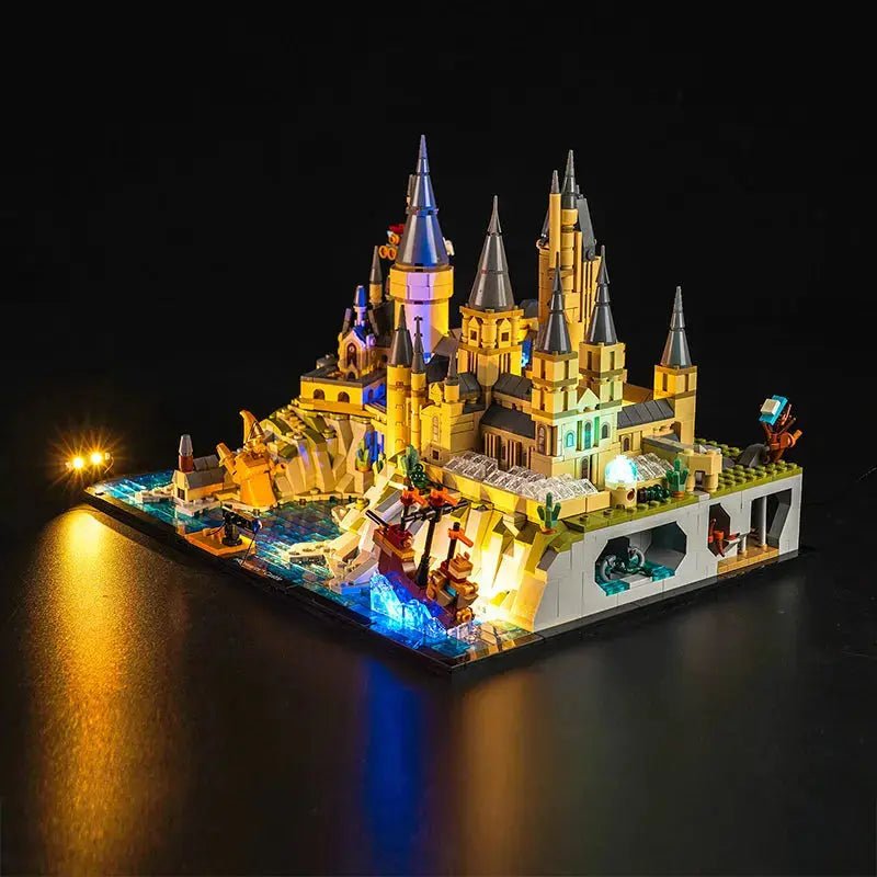 Light Kit for LEGO Hogwarts Castle and Grounds 76419 - Bright My Bricks