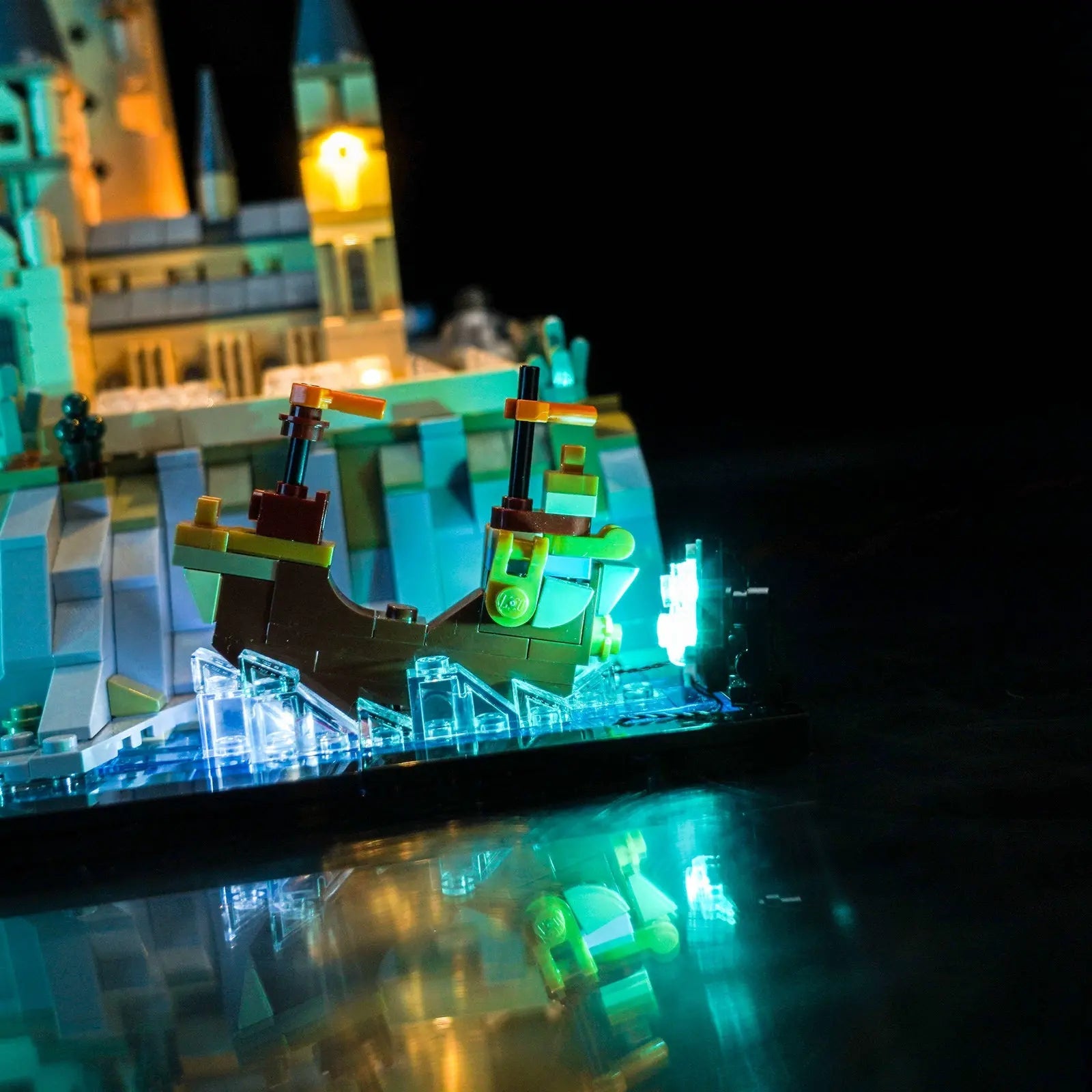 Light Kit for LEGO Hogwarts Castle and Grounds #76419 Upgrated