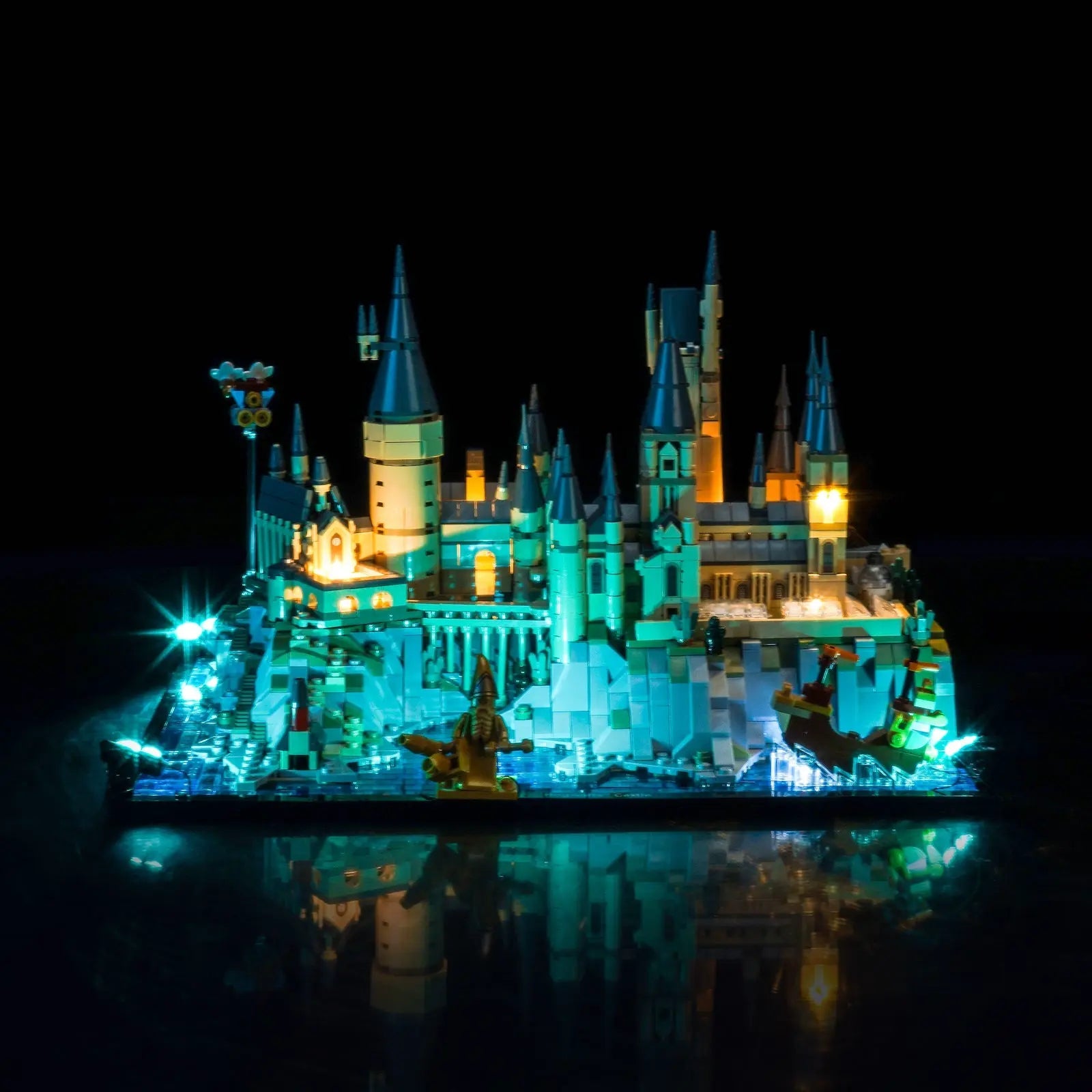 Light Kit for LEGO Hogwarts Castle and Grounds #76419 Upgrated