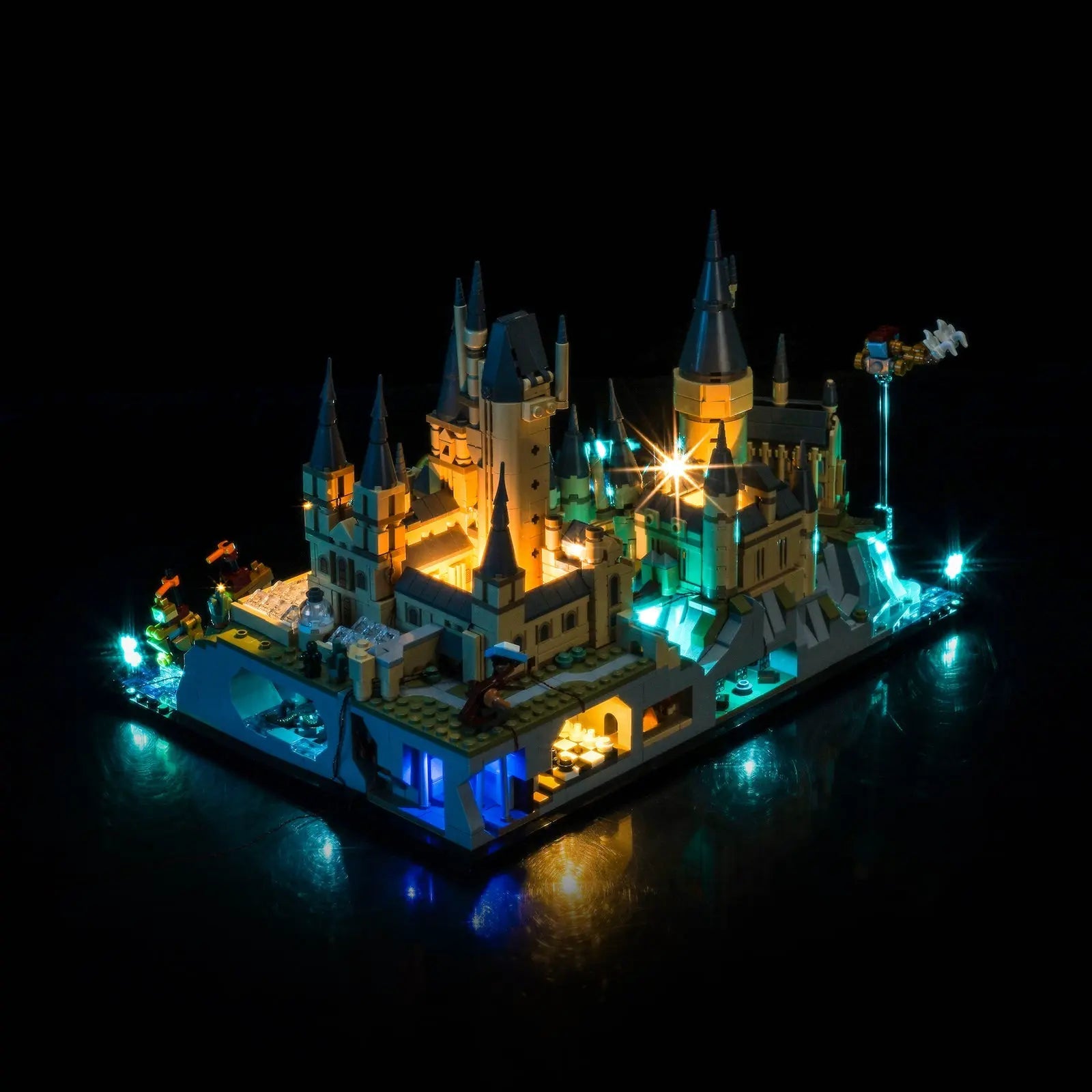 Light Kit for LEGO Hogwarts Castle and Grounds 76419 Upgrated - Bright My Bricks