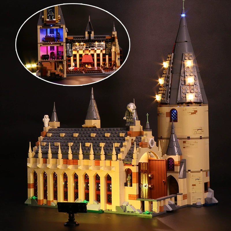 Light Kit for LEGO Hogwarts Great Hall 75954 - Bright My Bricks