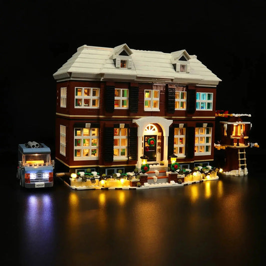 Light Kit for LEGO Home Alone 21330 - Bright My Bricks