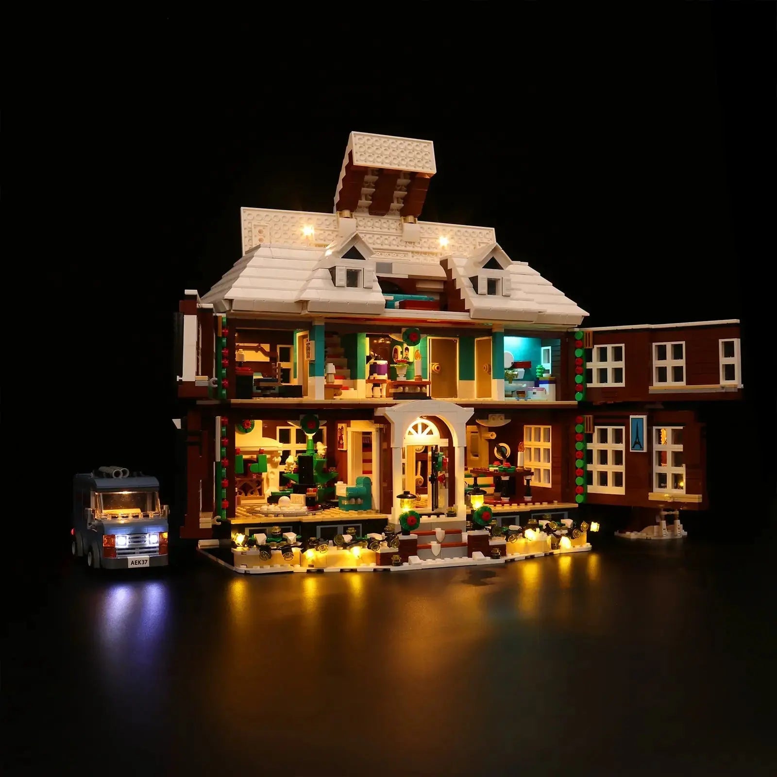 Light Kit for LEGO Home Alone 21330 - Bright My Bricks