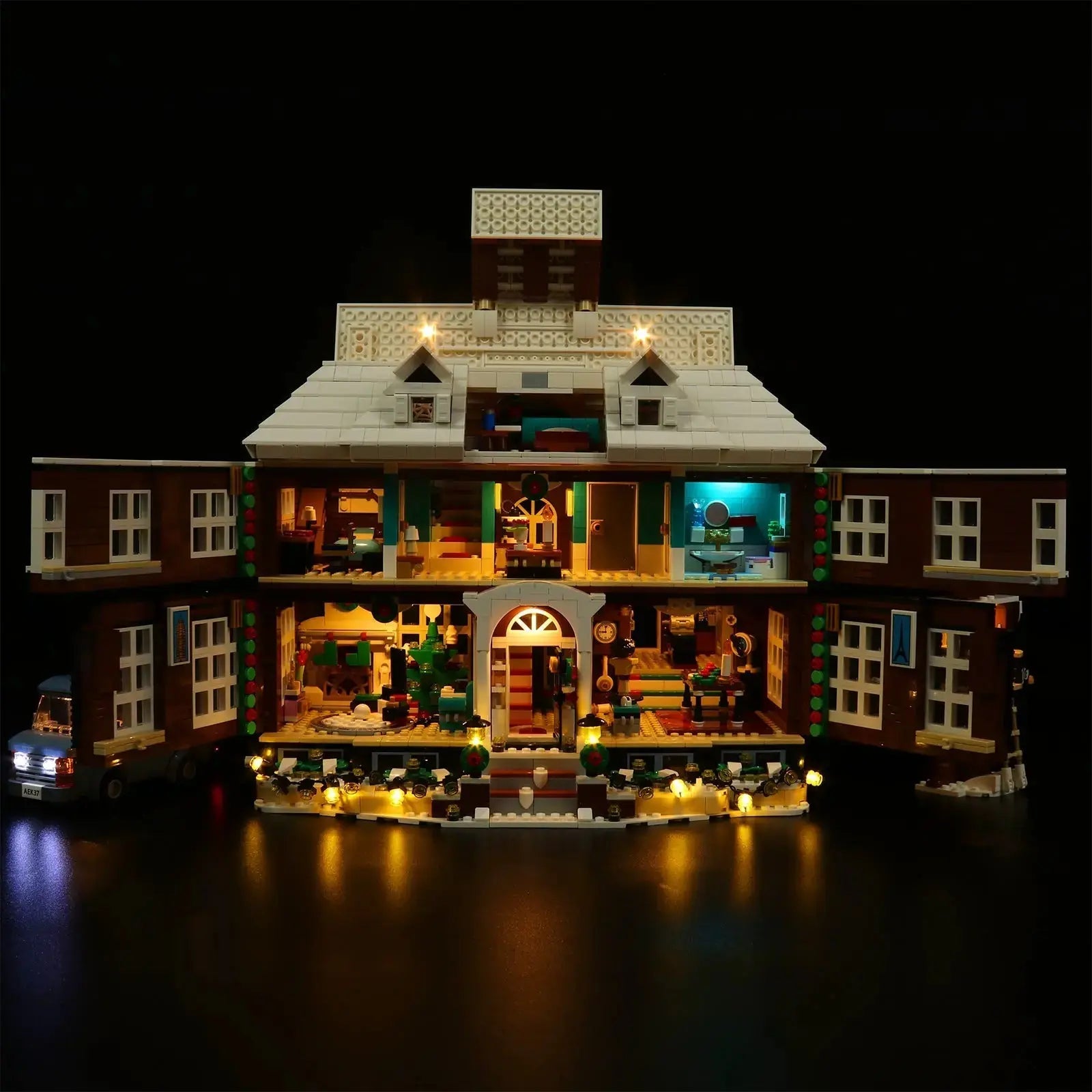 Light Kit for LEGO Home Alone 21330 - Bright My Bricks