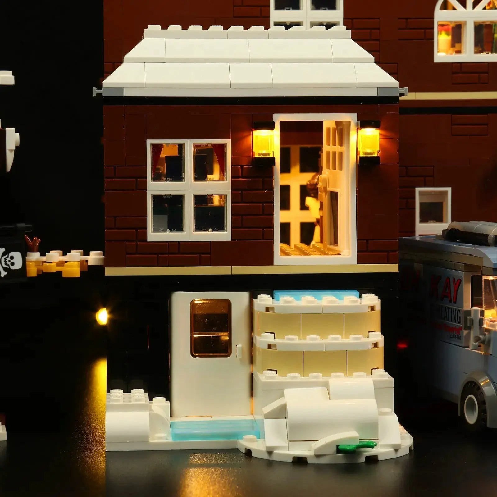 Light Kit for LEGO Home Alone 21330 - Bright My Bricks
