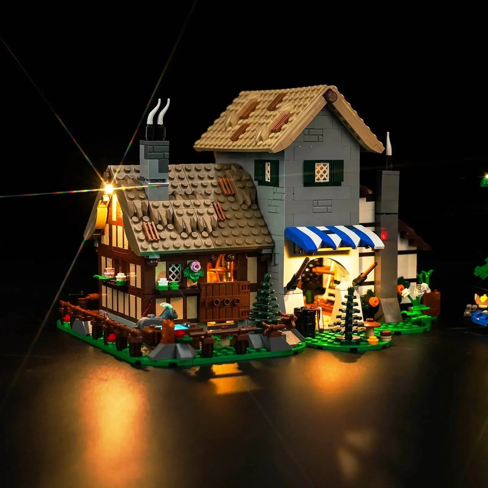 Light Kit for LEGO Icons Medieval Town Square 10332 - Bright My Bricks