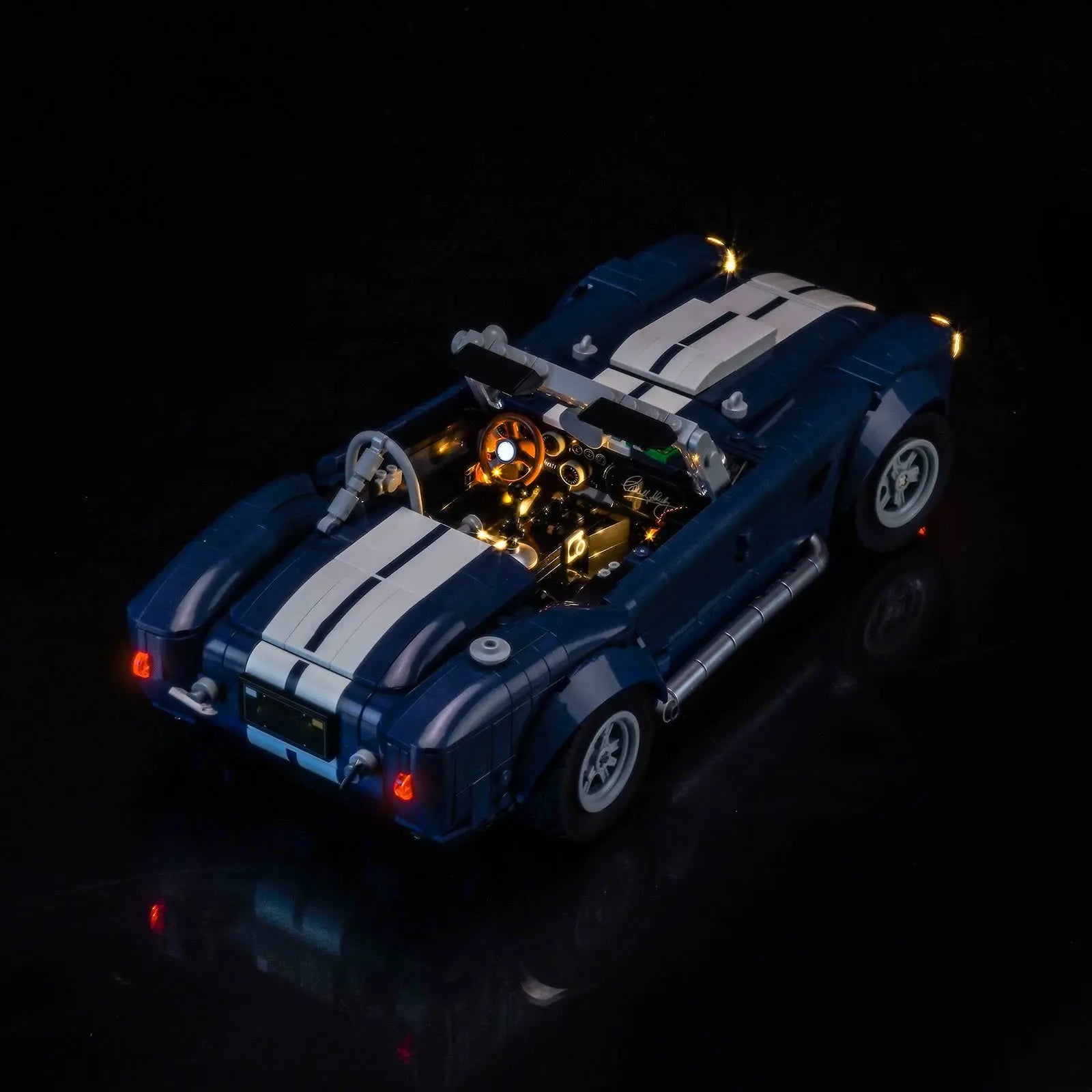 Beleuchtungsset für LEGO® Icons Shelby Cobra 427 S/C #10357